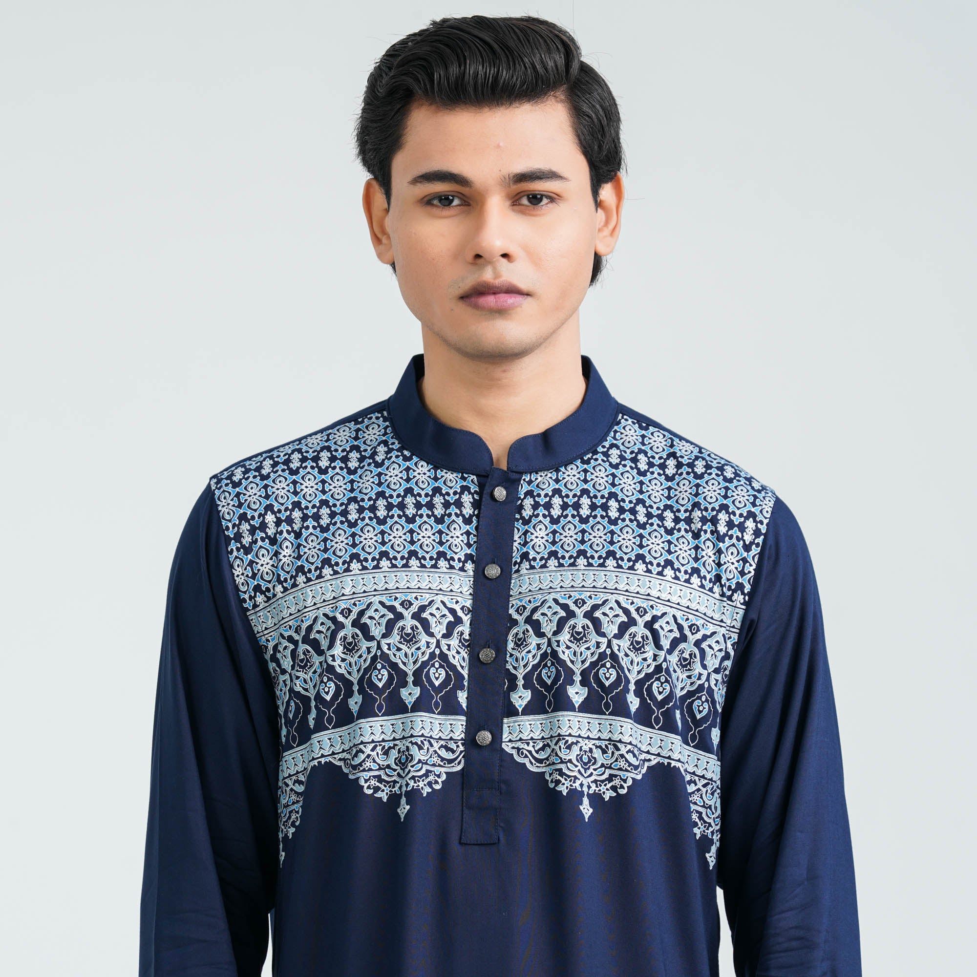 Men’s Linen Viscose Panjabi thumbnail 2