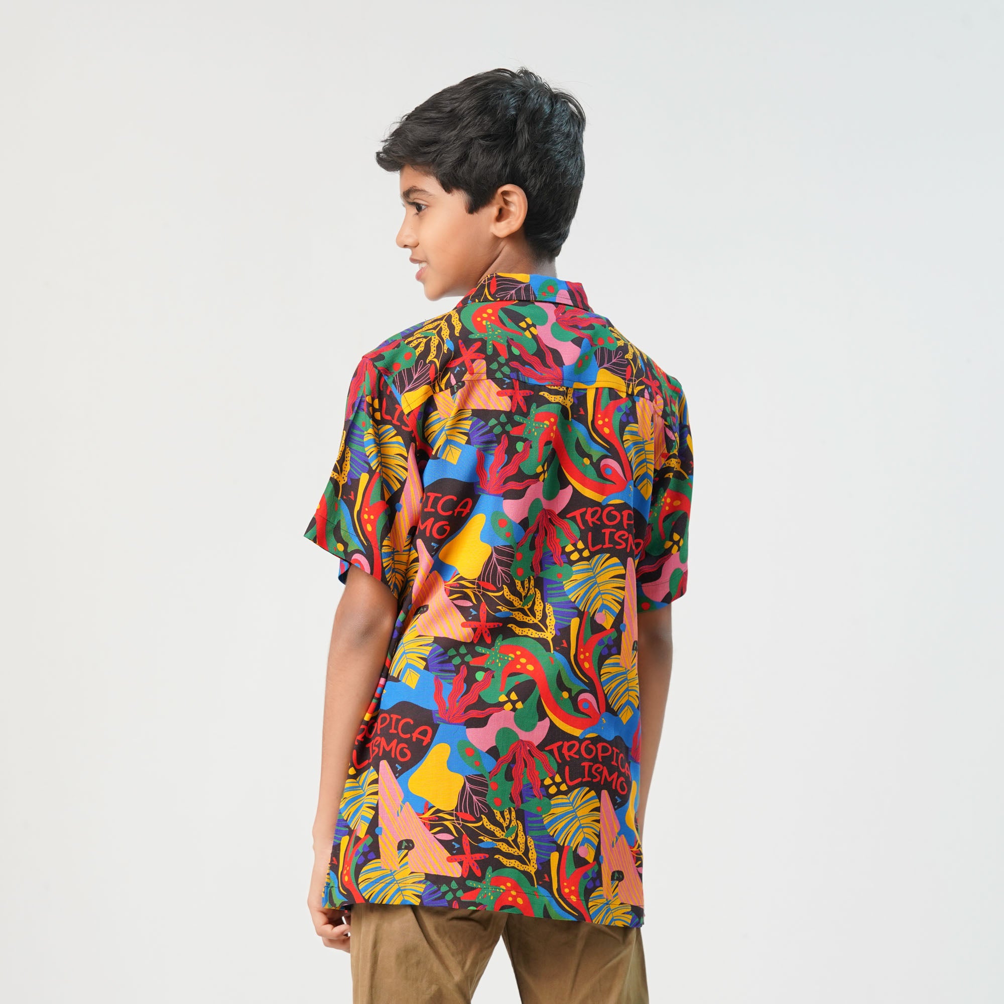 Boys Hawai Multi Color Shirt thumbnail 4