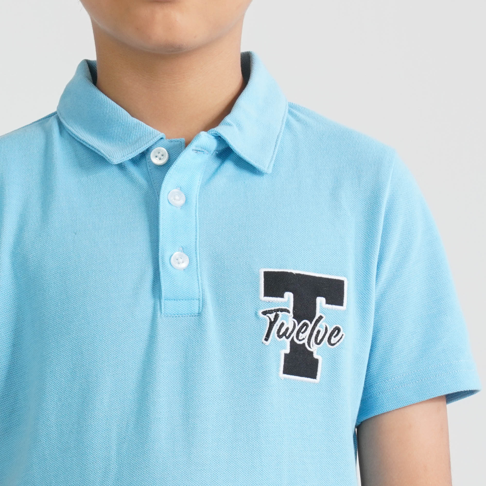 Boy's Sky Blue Polo thumbnail 2