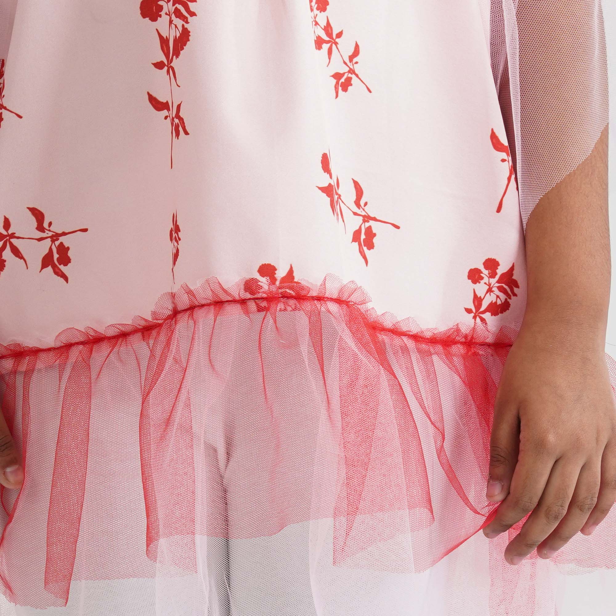 Girl's Pink Frock thumbnail 3
