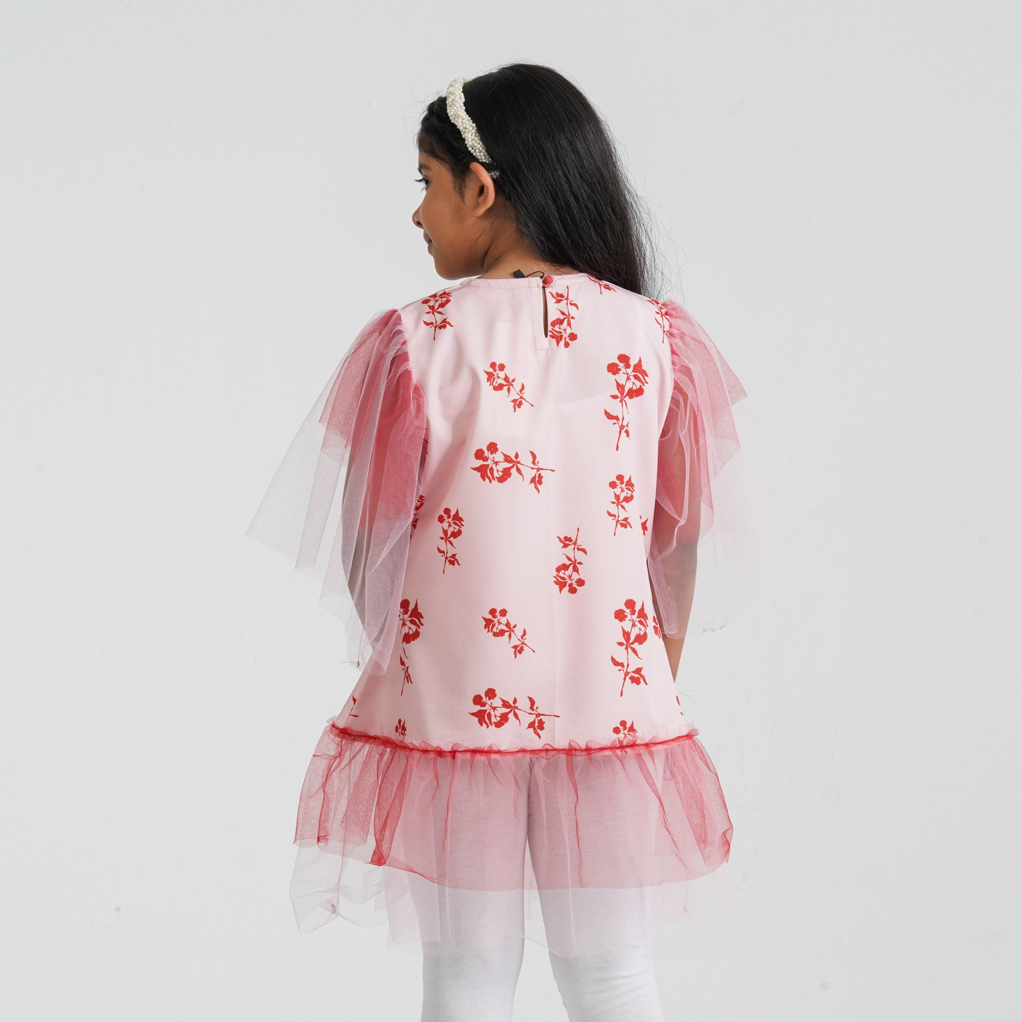 Girl's Pink Frock thumbnail 4